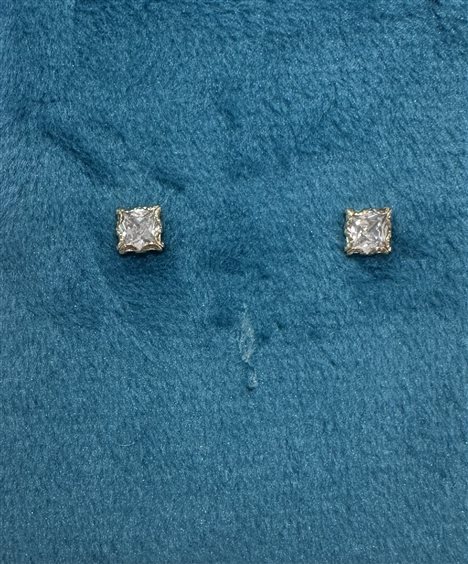 Orecchini Domar in Oro bianco Zircone OROR-5 - OROR-5